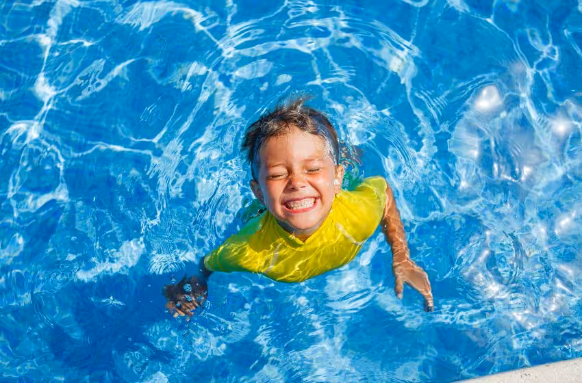Swimming fun