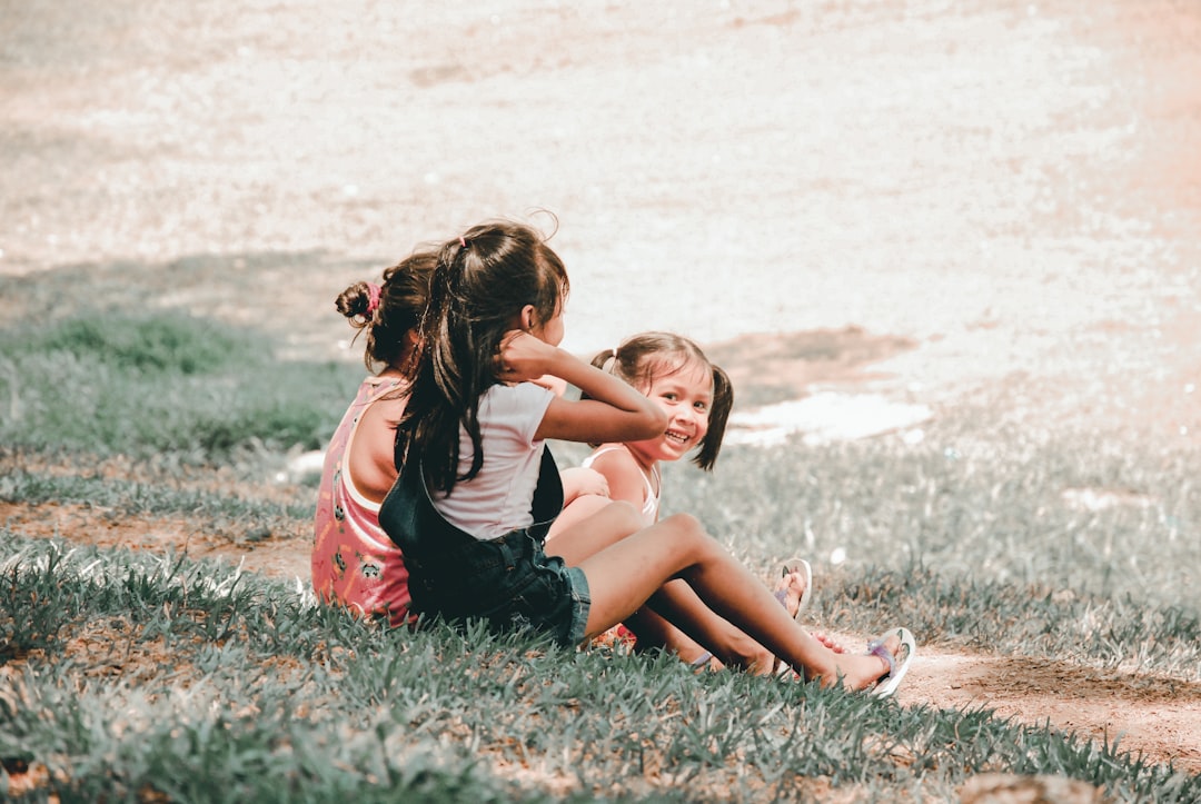 children outdoor nature