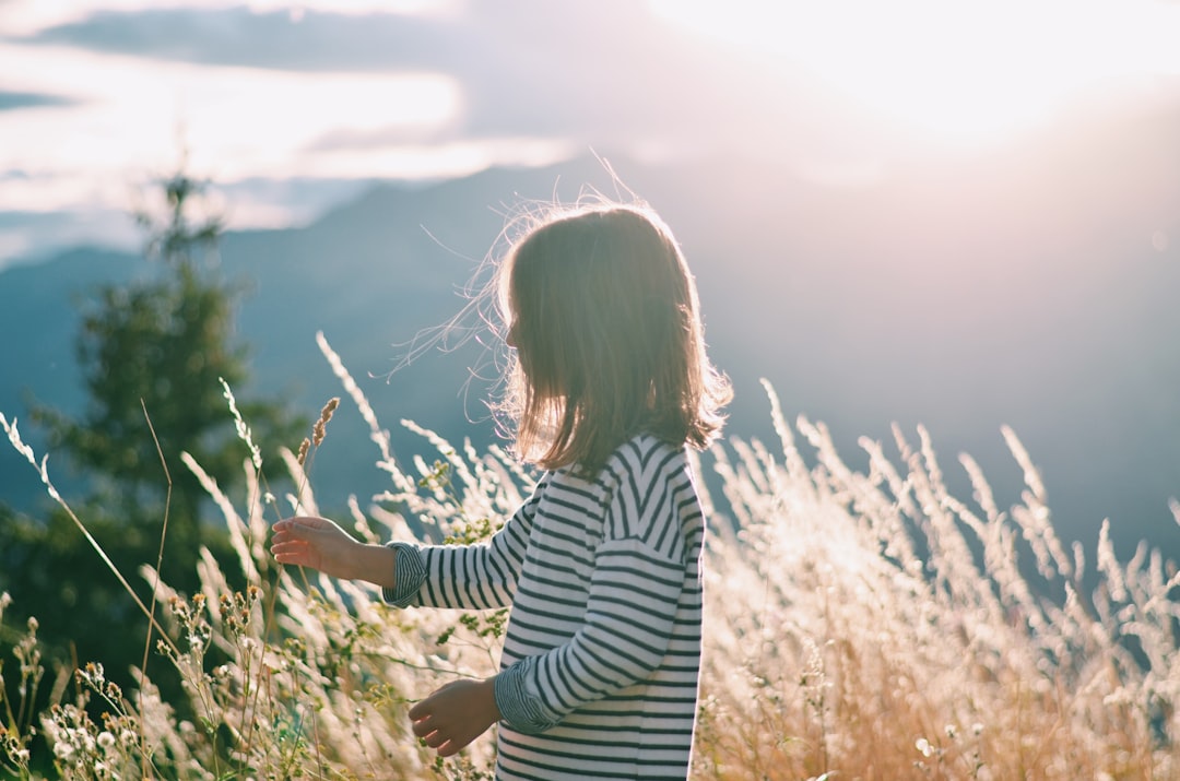 children outdoor nature