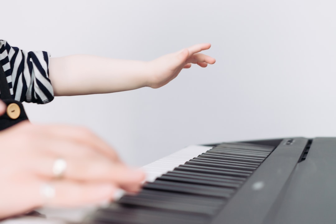 children hands learning