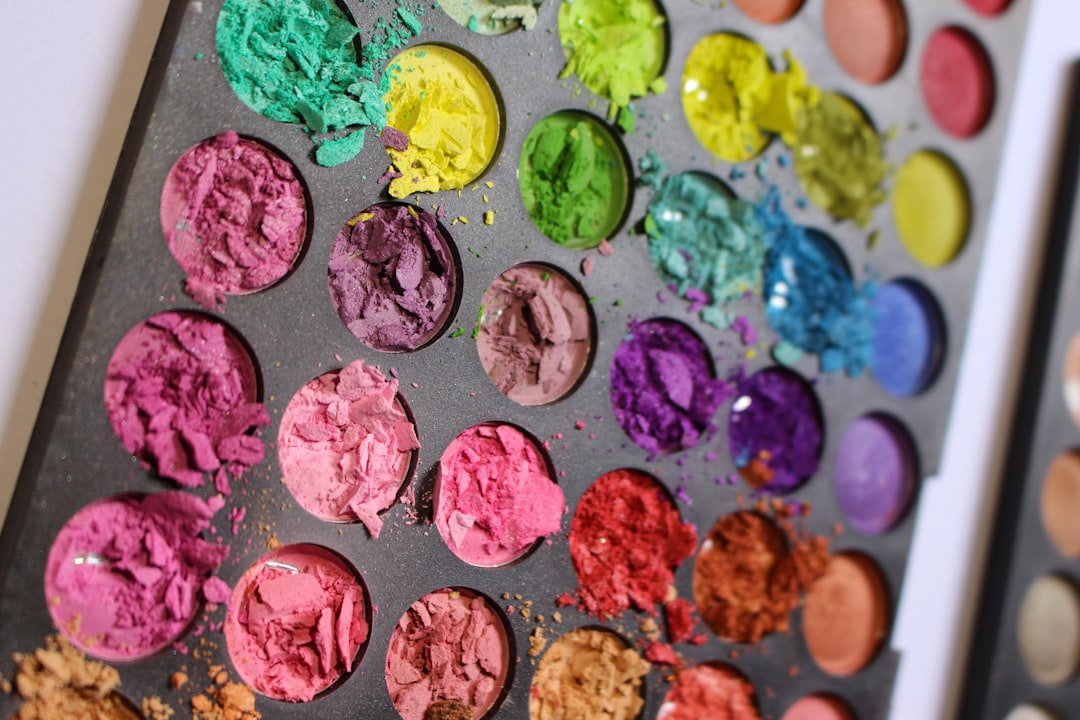 art supplies colorful