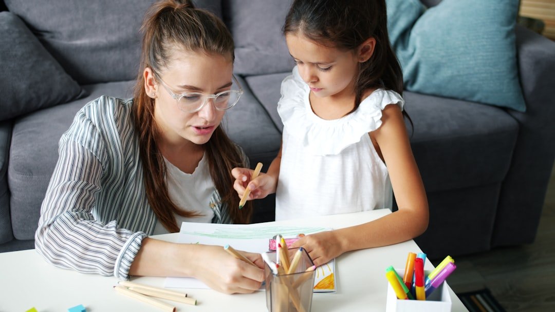 kids learning together