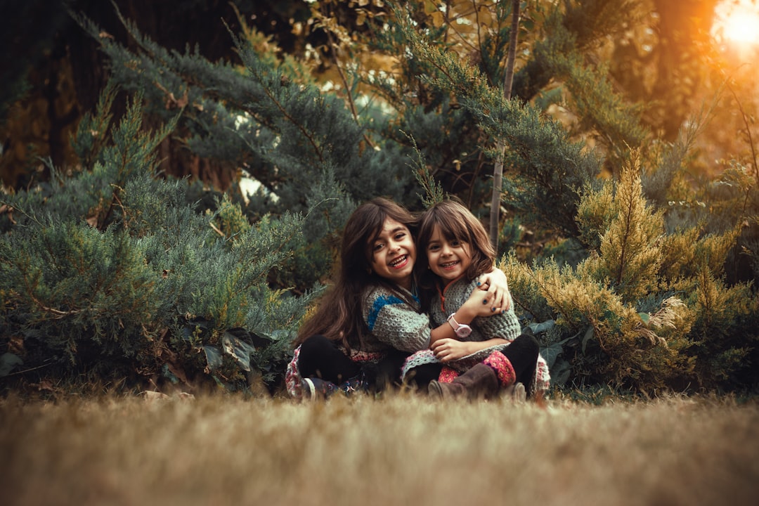 children outdoor nature