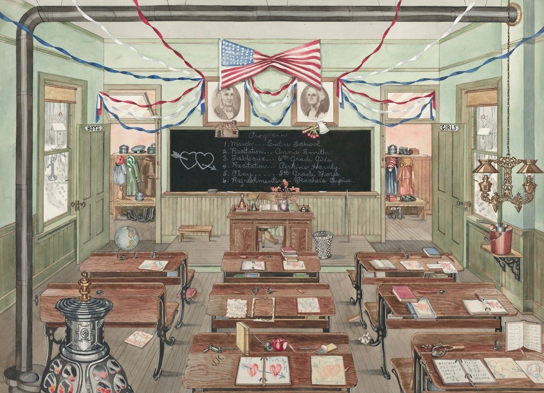 colorful classroom
