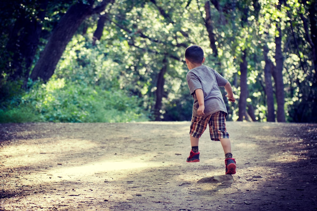 children outdoor nature