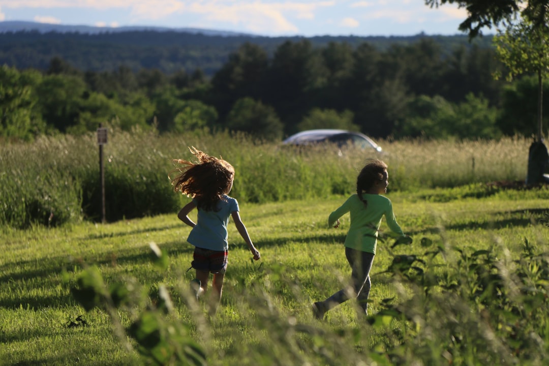 children outdoor nature
