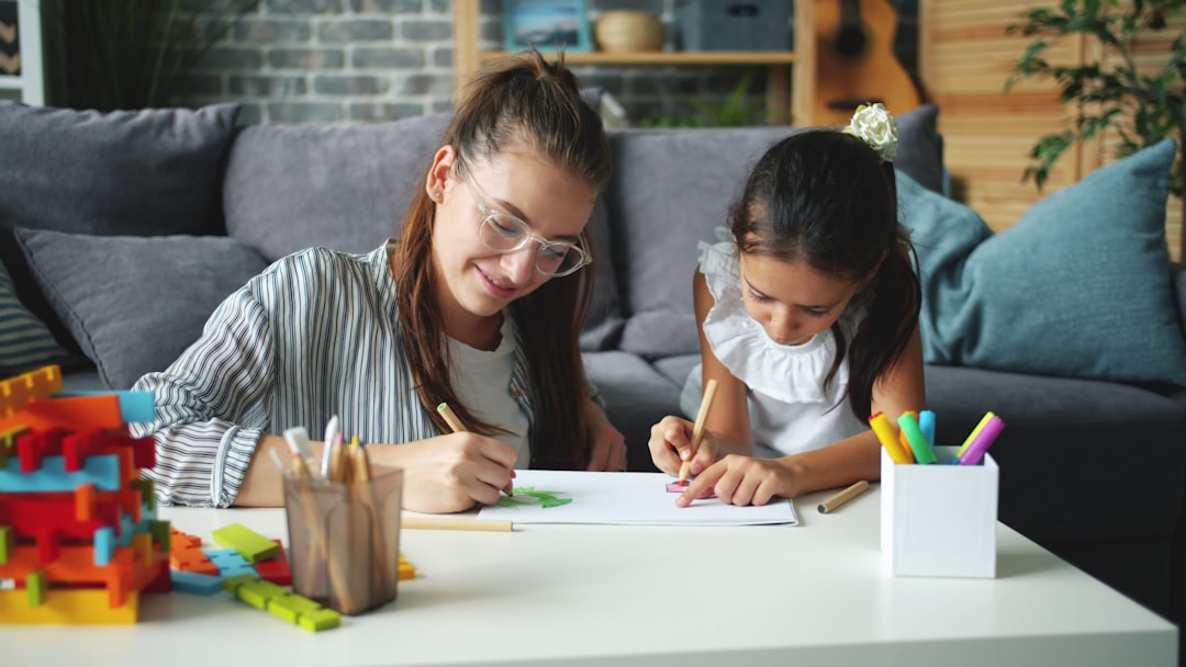 kids learning together