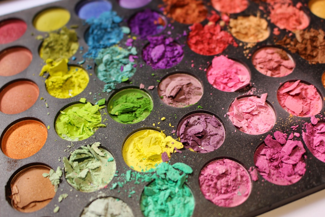 art supplies colorful
