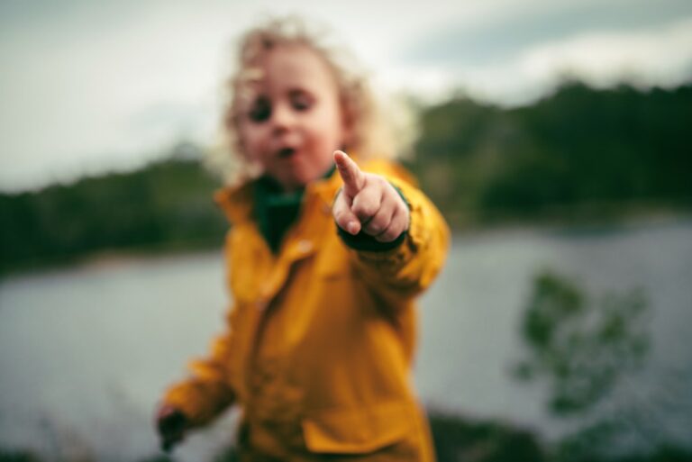 children outdoor nature