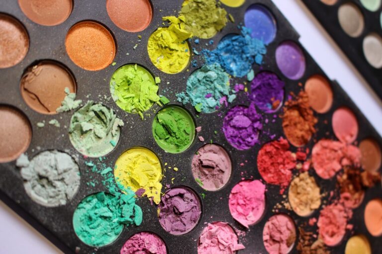 art supplies colorful