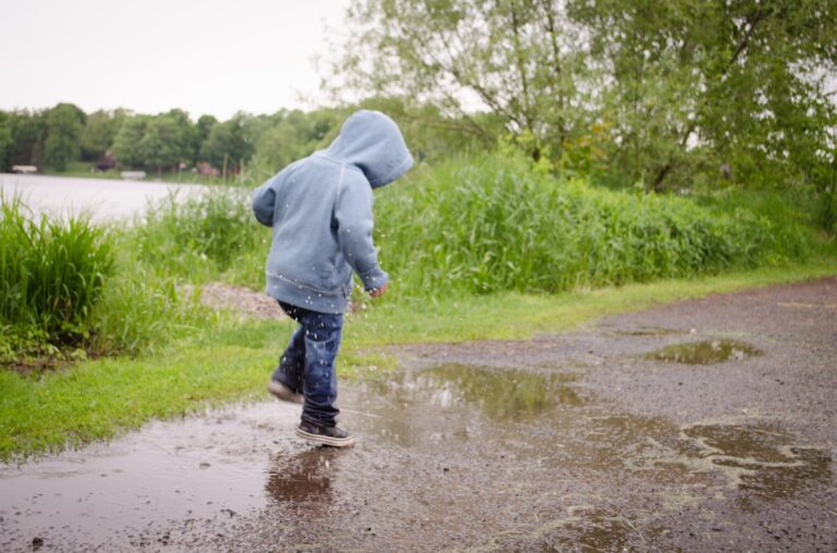 children outdoor nature