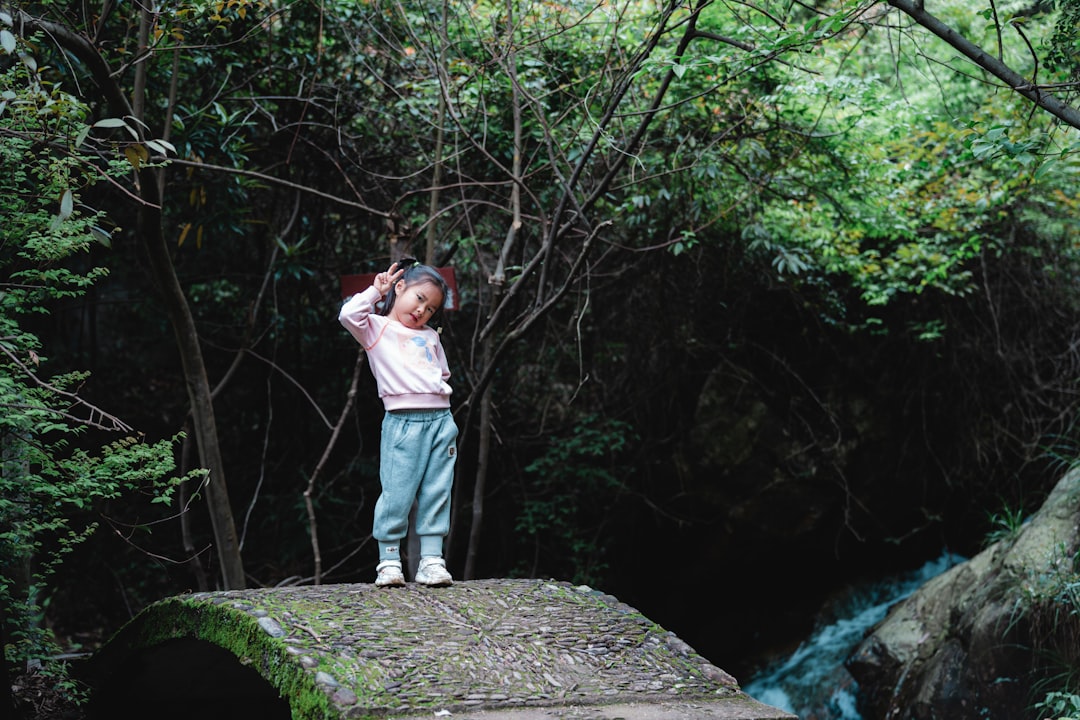 children outdoor nature