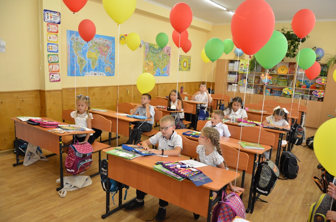 colorful classroom