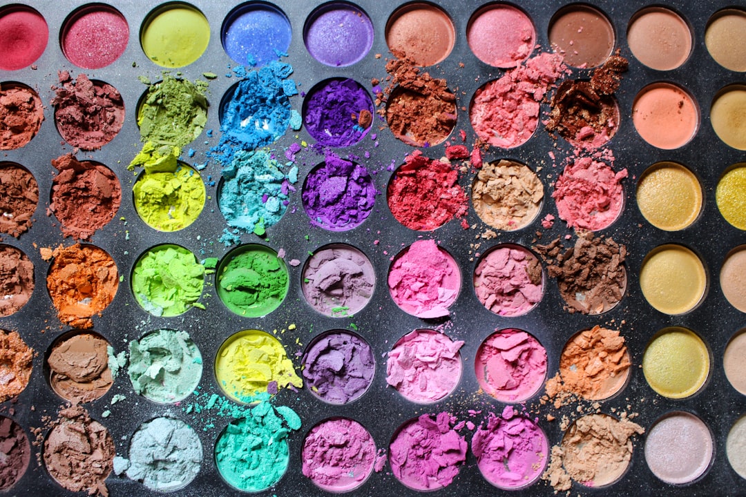 art supplies colorful