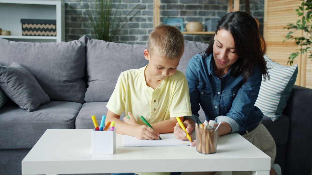 kids learning together