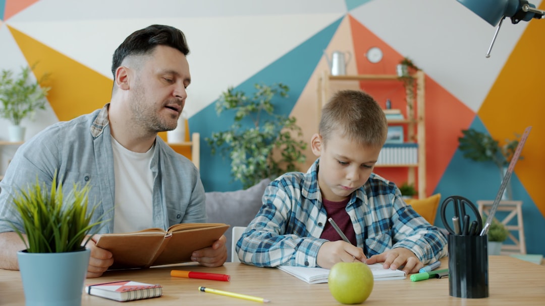 kids learning together