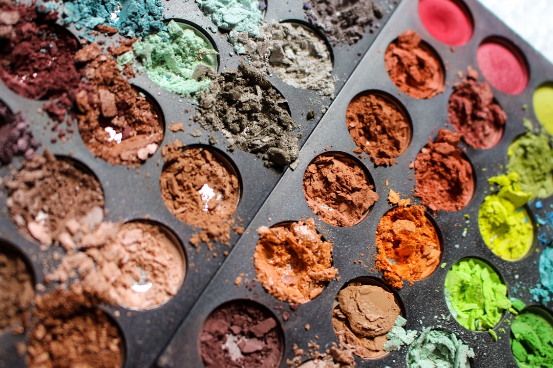 art supplies colorful