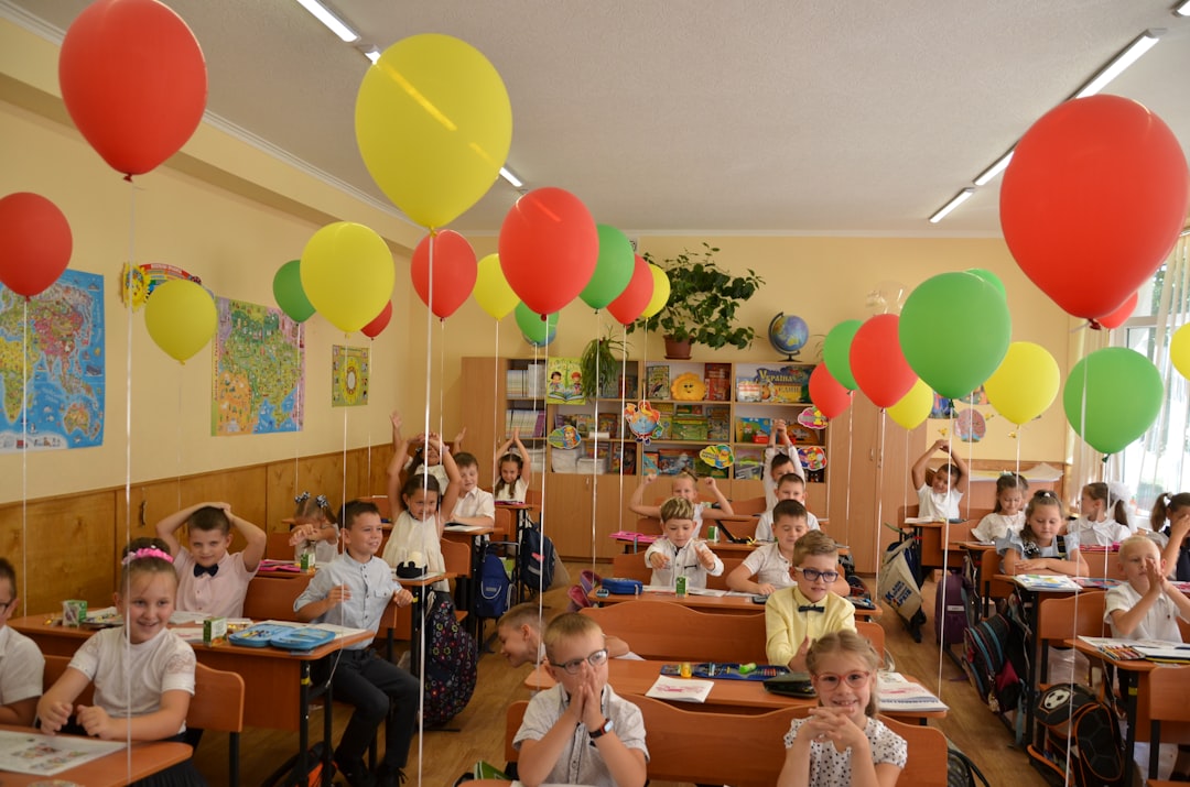 colorful classroom