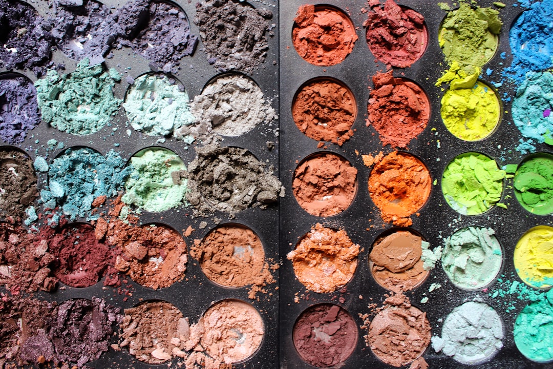 art supplies colorful