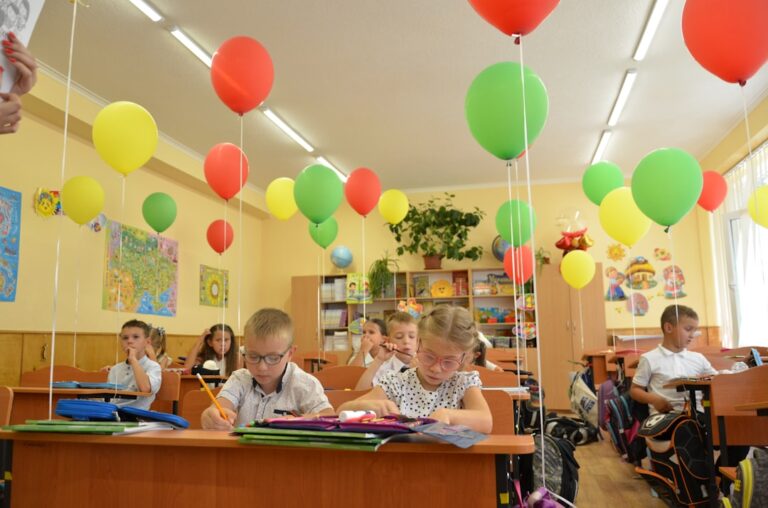 colorful classroom