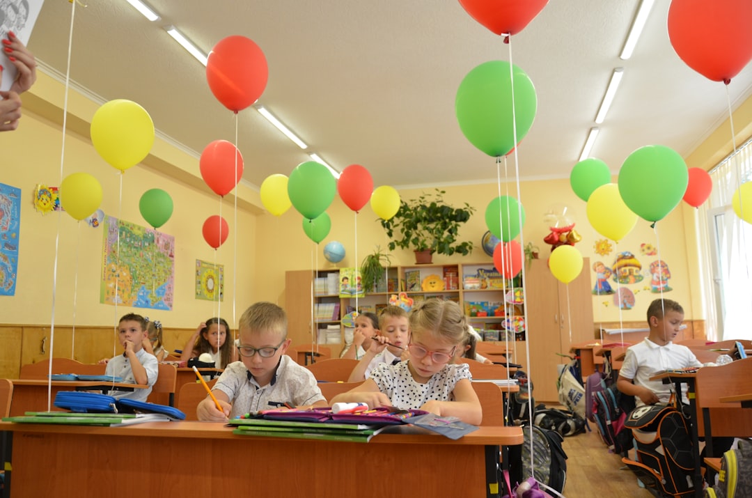 colorful classroom