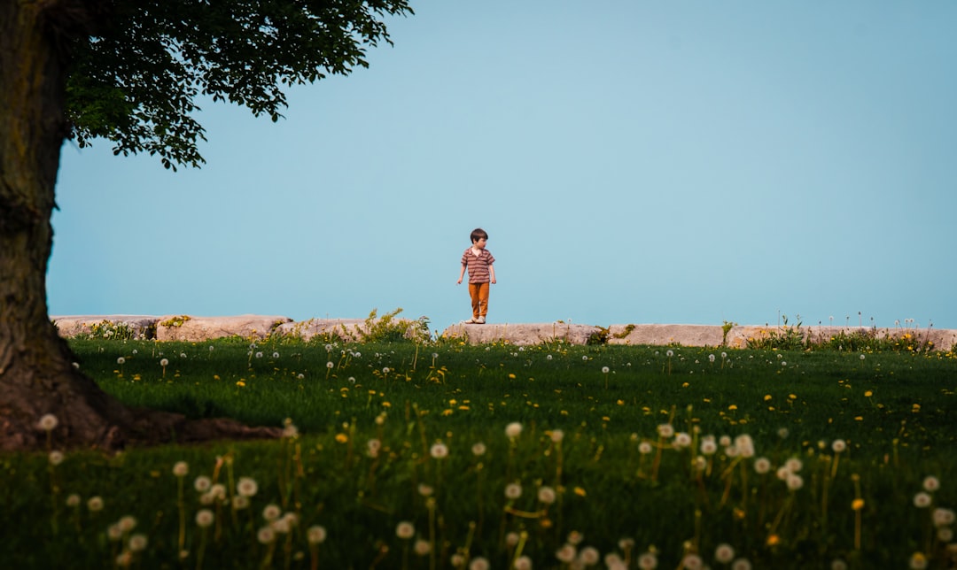 children outdoor nature