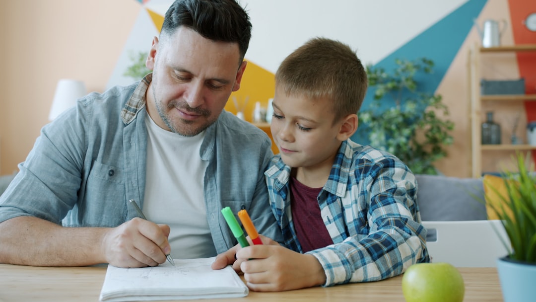 kids learning together