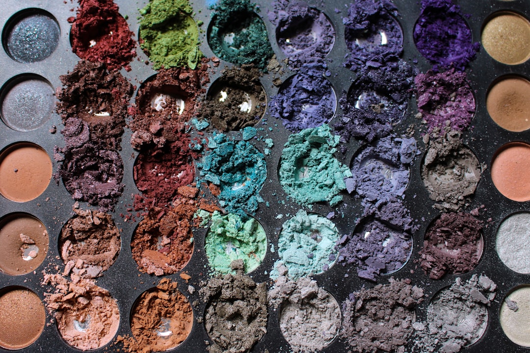 art supplies colorful