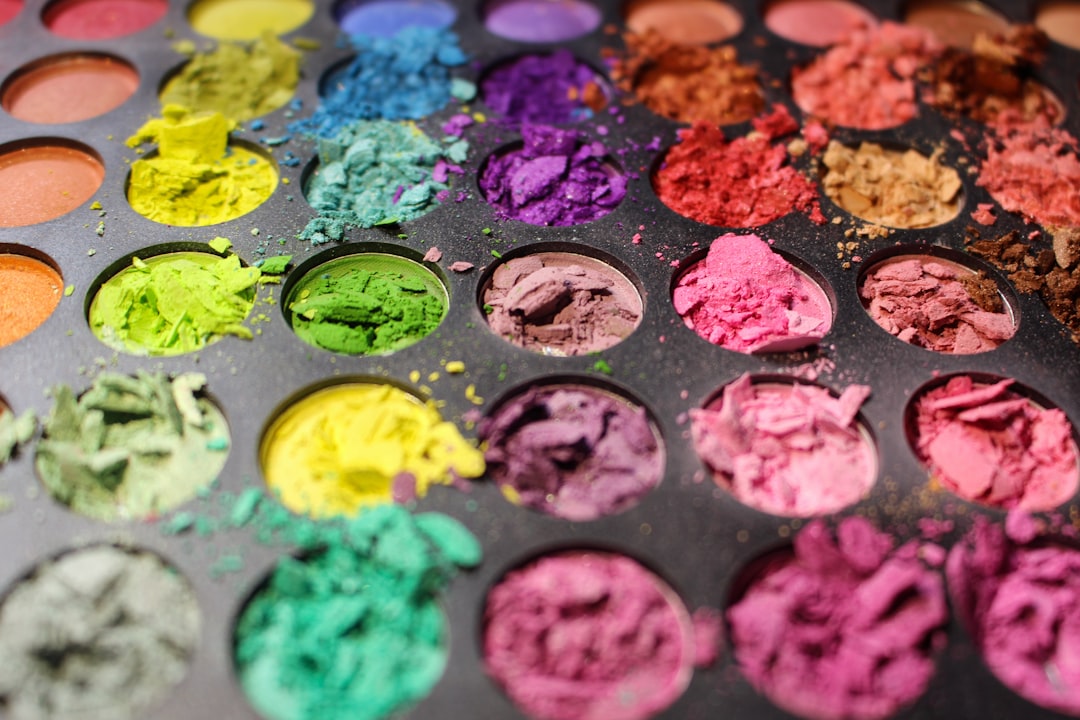 art supplies colorful