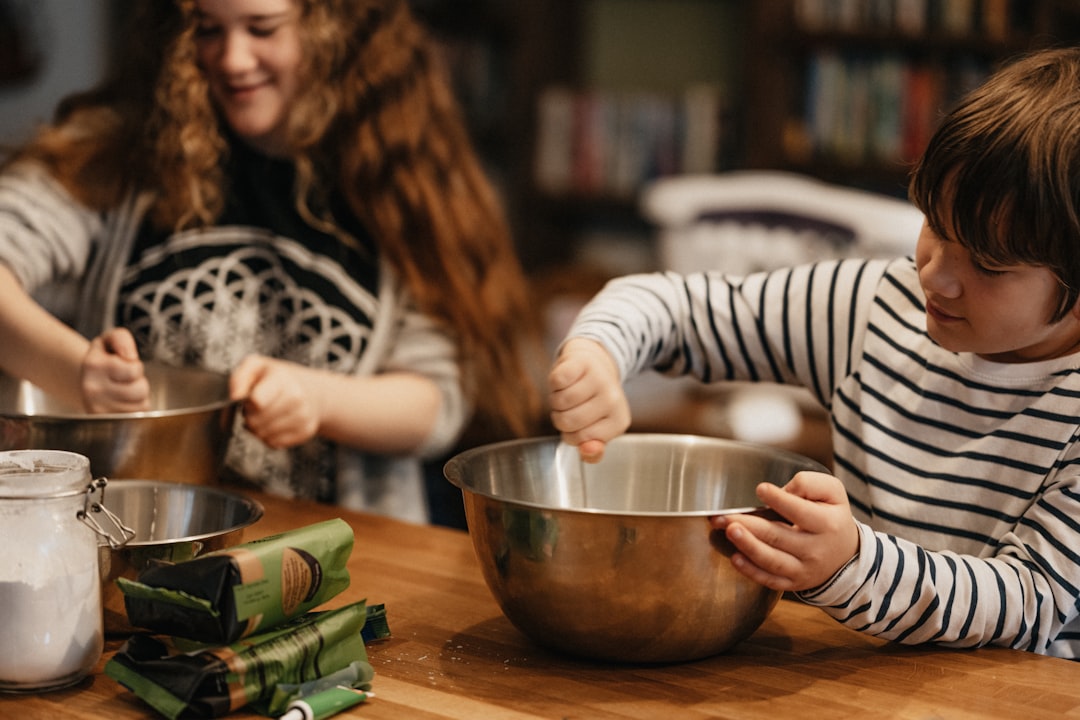 números en el método Montessori - Cocinar juntos: matemáticas reales en casa