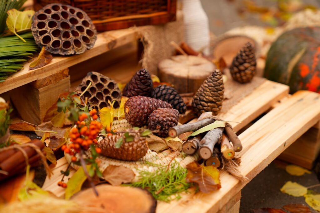 Ambiente Montessori con materiales naturales al alcance del niño Ambiente Montessori con materiales naturales al alcance del niño