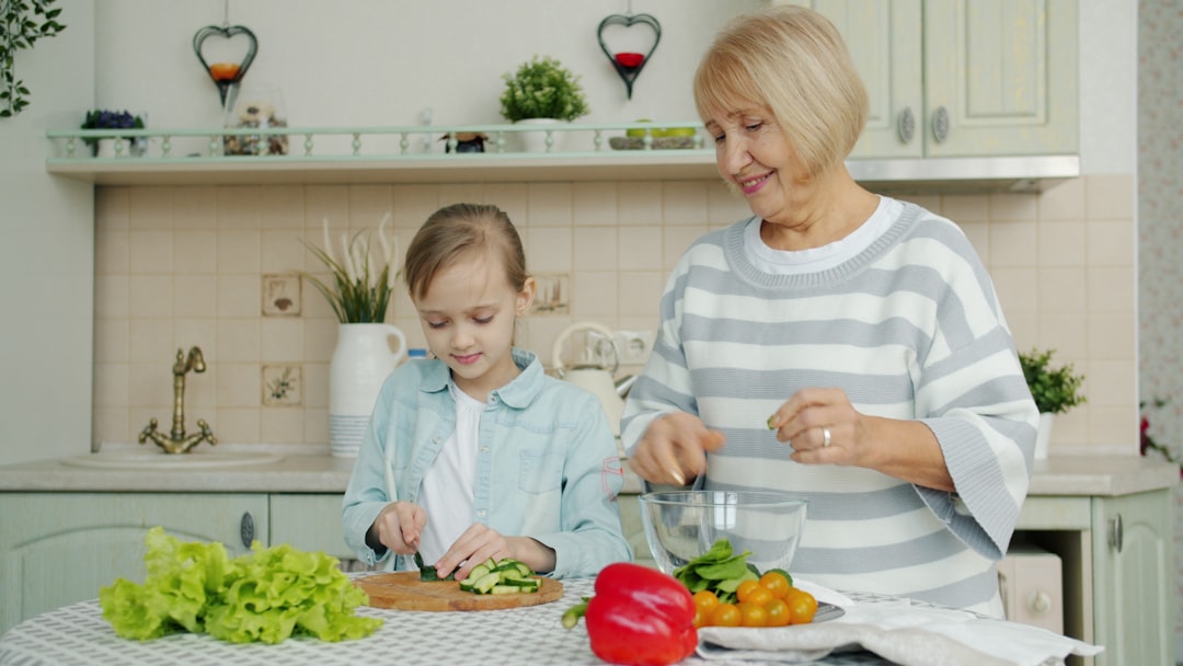 catering para colegios - Ingredientes frescos en la cocina de un colegio