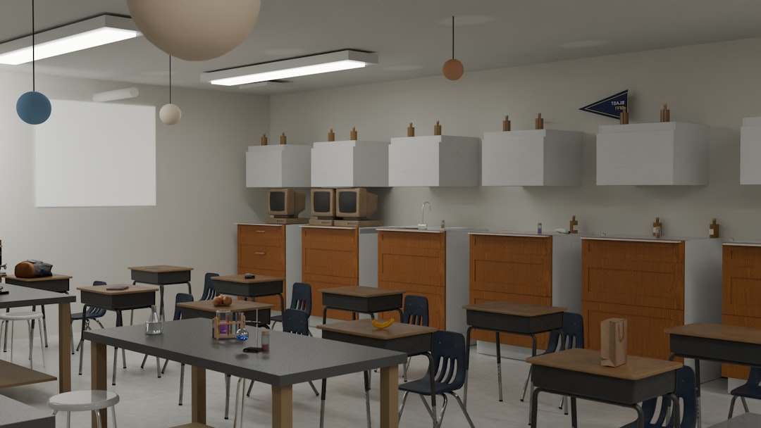 autosuficiencia infantil - colorful classroom