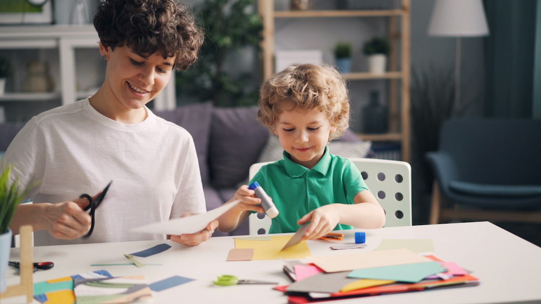 empleo en educación infantil - Los materiales ordenados favorecen la concentración en Casa de Niños.
