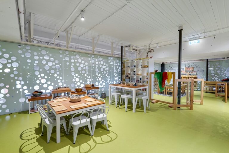 Un ambiente Montessori preparado para niños de 0 a 3 años.